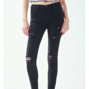 Black Pacsun Super Stretch Jeggings